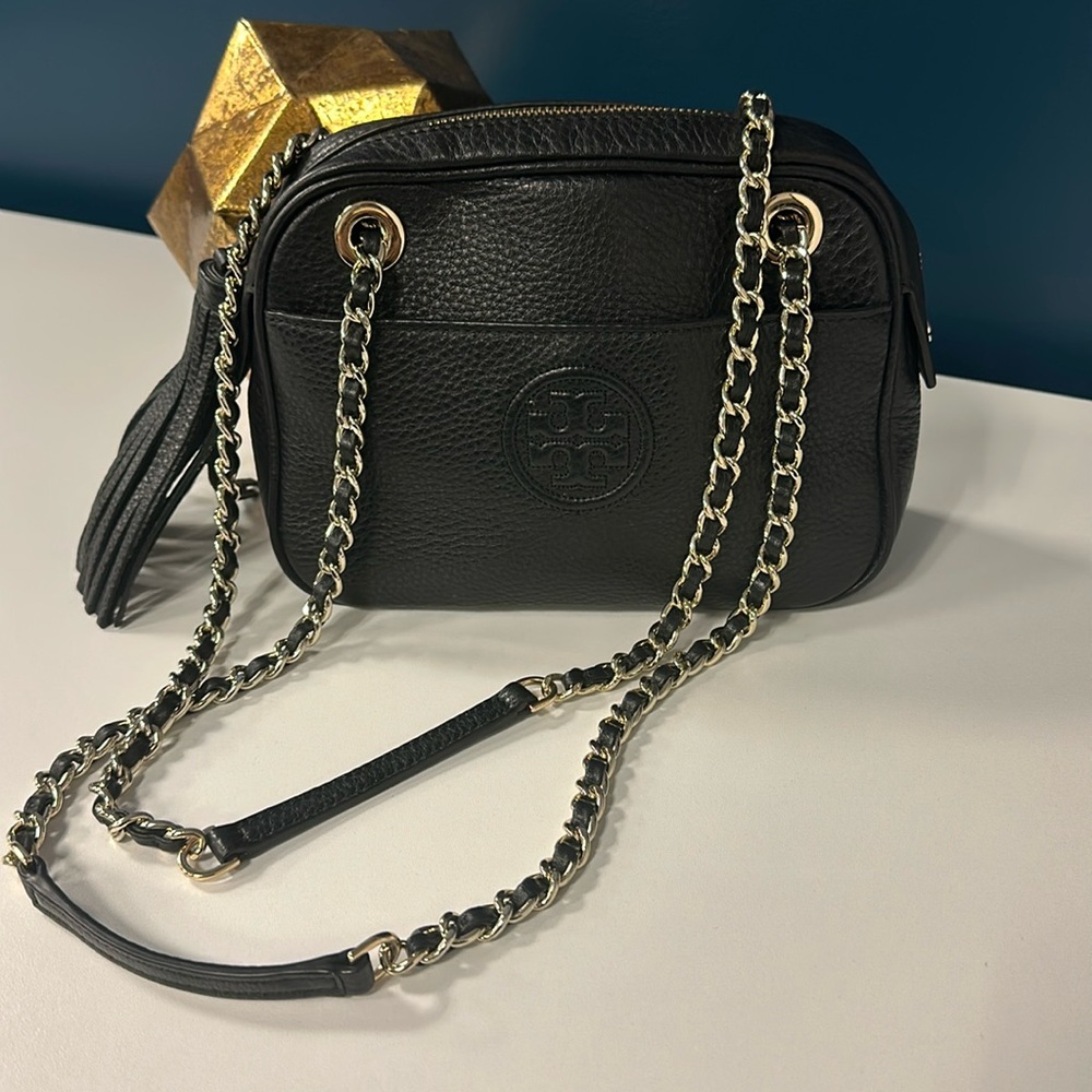 Tory Burch Bombe Gold Chain Crossbody